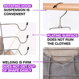 Multi-Use Closet Organizer Hanger — 8-Tier Space-Saving Hanger