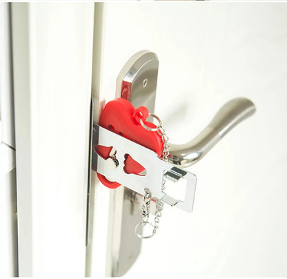 Portable Door Lock Latch™ (No Drill)